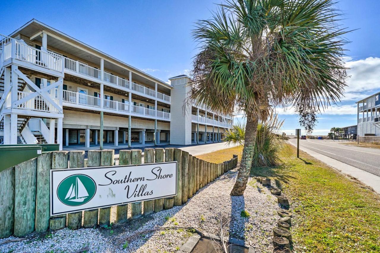 Oak Island Beachfront Condo With Community Pool Exteriör bild